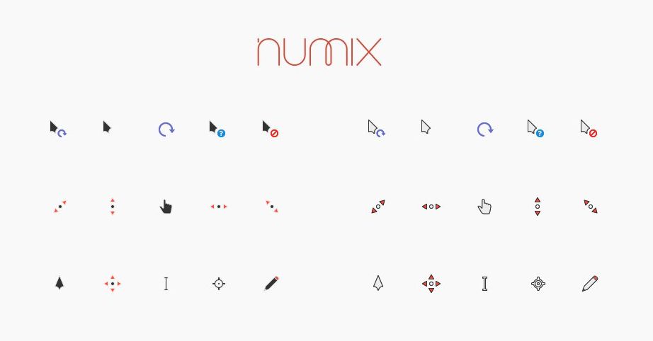 Numix Cursors 47