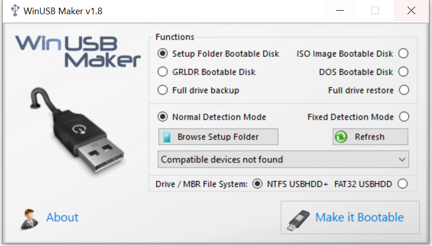 bootable usb software free