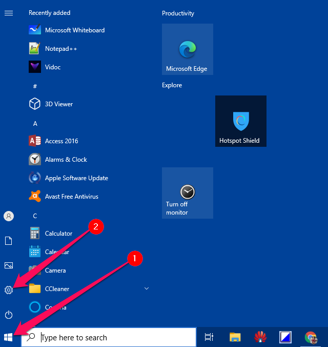 view apps side by side windows 10