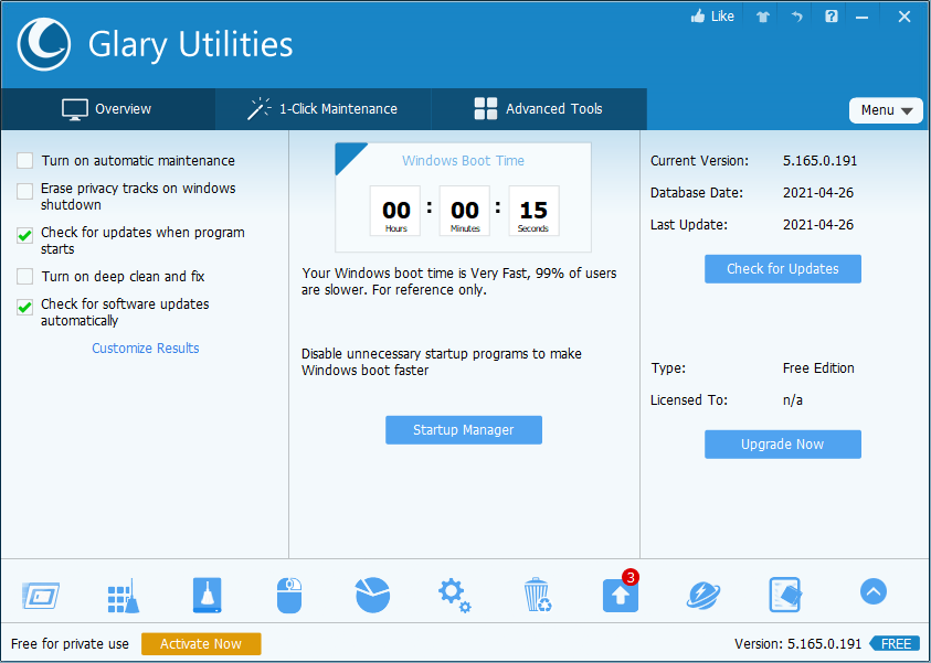 download Glary Utilities Pro 5.211.0.240 free
