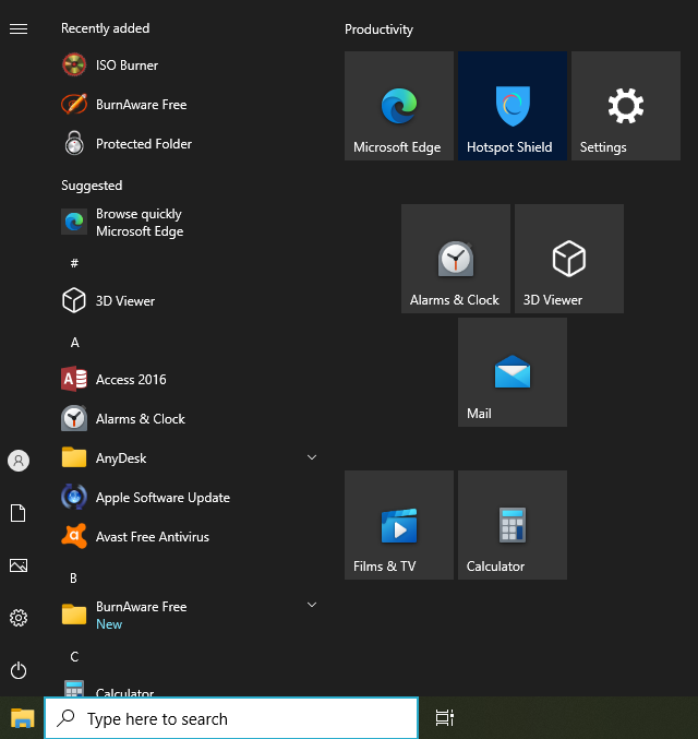 windows 8.1 start menu for windows 10