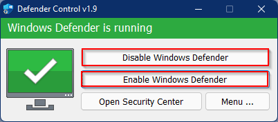 fix windows defender windows 11