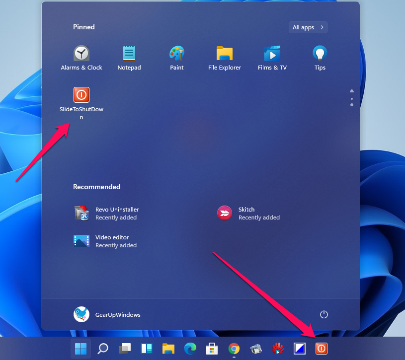 How to add a “Slide to shut down” option on Windows 11 PC? | Gear up ...