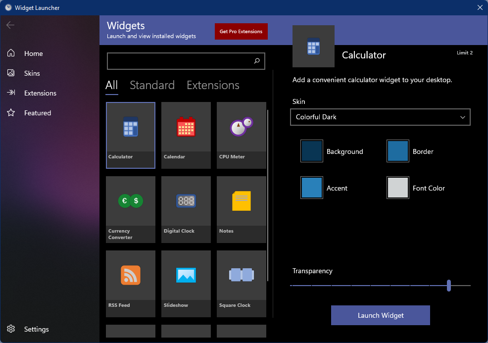 Get Desktop Gadgets on Windows 11/10 using Widget Launcher | Gear up