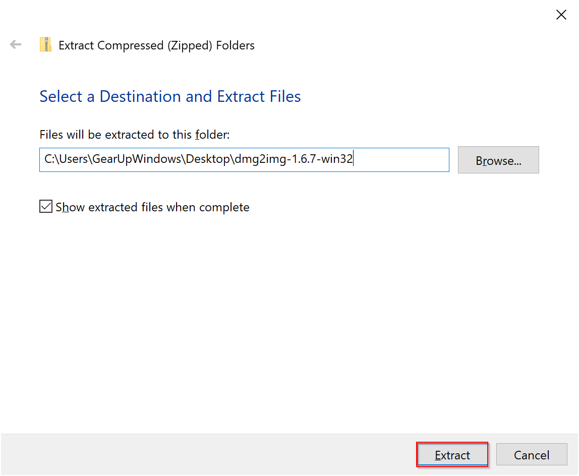 dmg file to exe converter