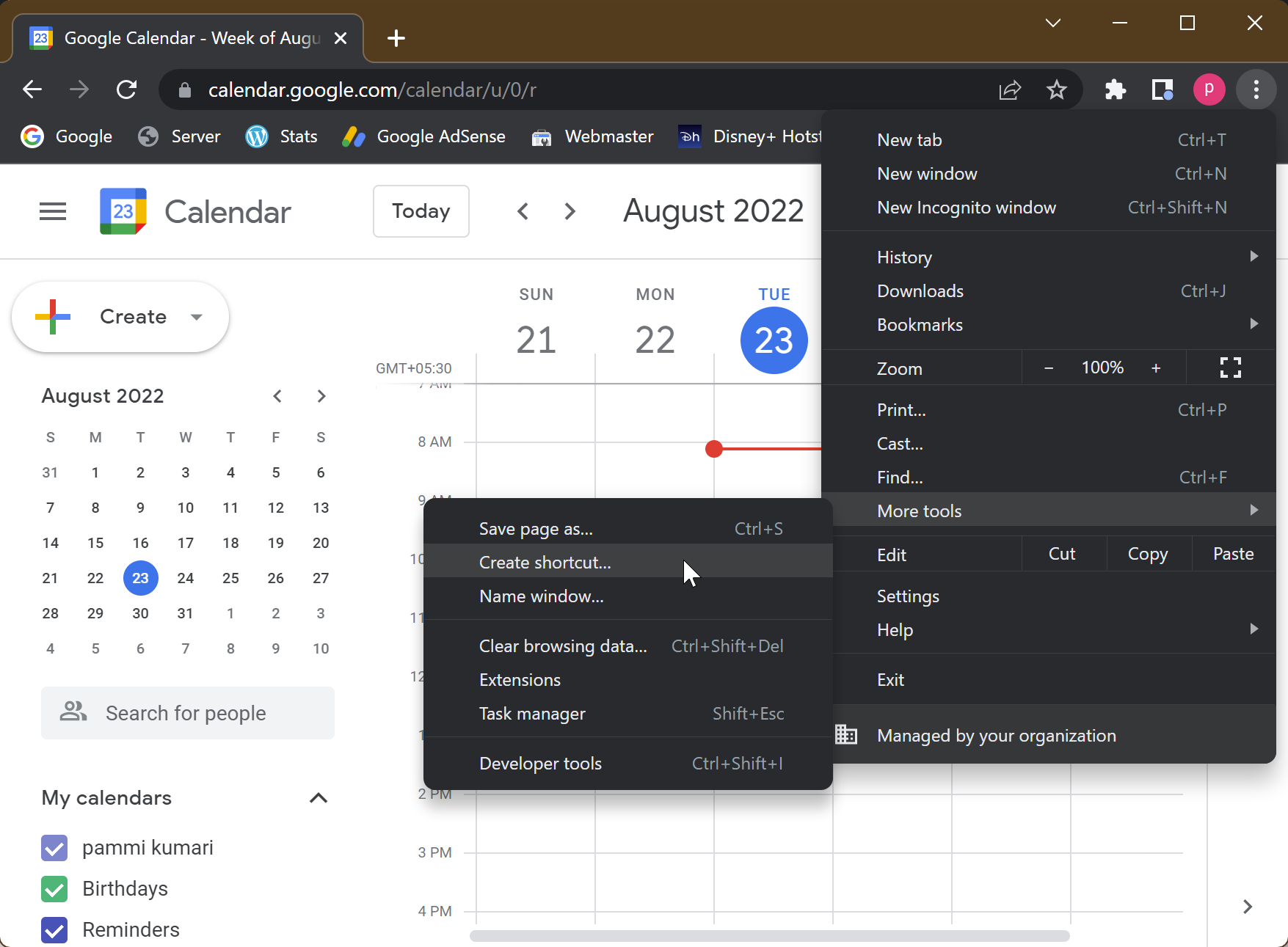 How to Add Google Calendar to Windows 11 or 10 Taskbar? Gear up
